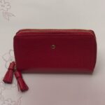 Billetera en cuero para dama