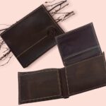 Billetera en cuero para hombre