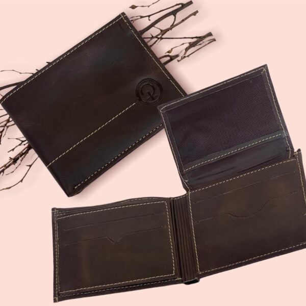 Billetera en cuero para hombre
