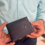 Billetera en cuero para hombre