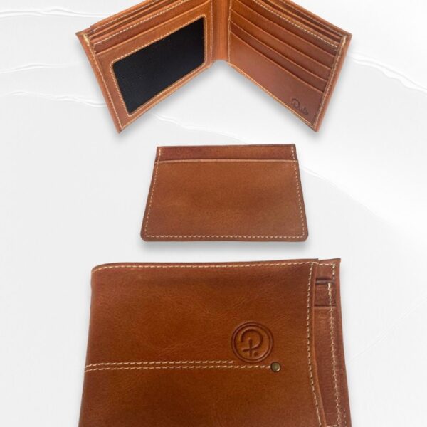 Billetera en cuero para hombre