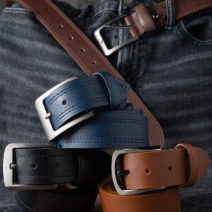 CORREA DE CUERO PARA HOMBRE