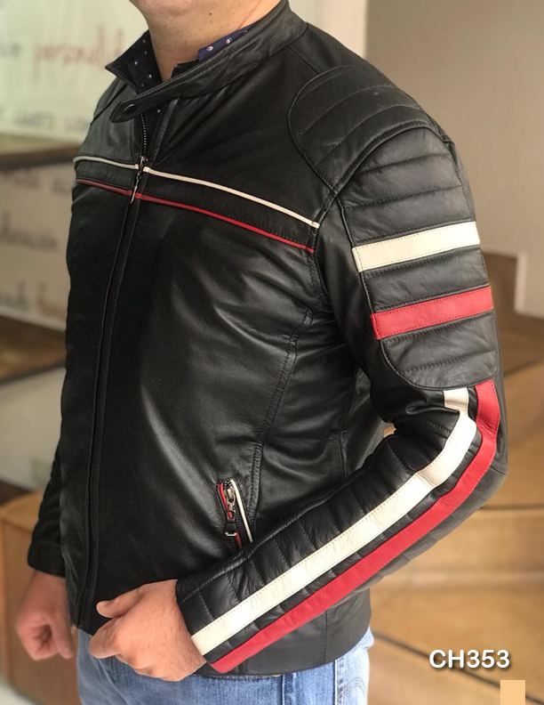 Chaqueta en cuero para hombre. - Puli Cuero