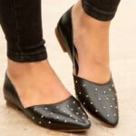 Zapatos en cuero para dama