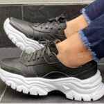 Zapatos en cuero para dama