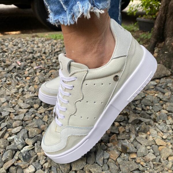Zapatos en cuero para dama
