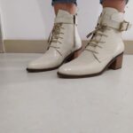 Botines en cuero para dama