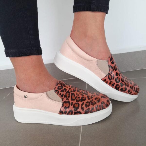 zapatos en cuero para dama