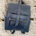 Morral en cuero para dama