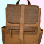 Morral en cuero para dama