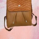 Morral en cuero para dama