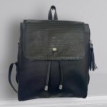 Morral en cuero para dama