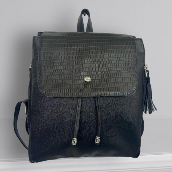 Morral en cuero para dama