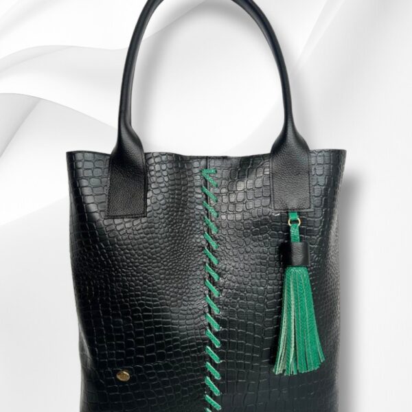 bolso en cuero para dama