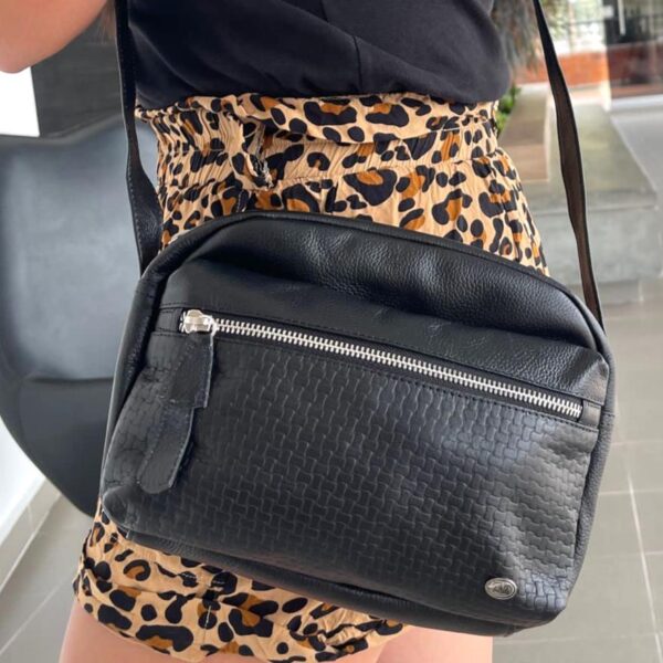 Bolso en cuero para dama