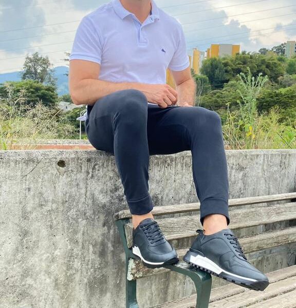 Zapatos en cuero para hombre