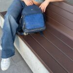 Morral en cuero para dama