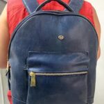 Morral en cuero para dama