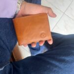 Billetera en cuero para hombre