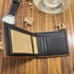 Billetera en cuero para hombre