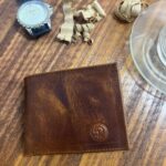 Billetera en cuero para hombre