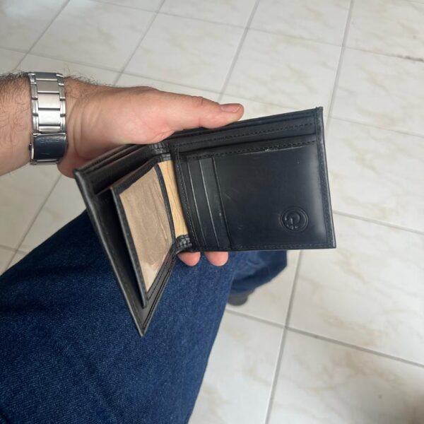 Billetera en cuero para hombre