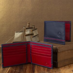 BILLETERA DE CUERO PARA HOMBRE