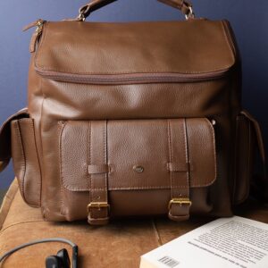 MORRAL EN CUERO UNISEX