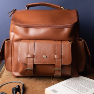 MORRAL EN CUERO UNISEX