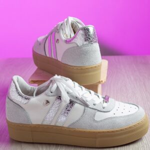 TENIS EN CUERO PARA DAMA