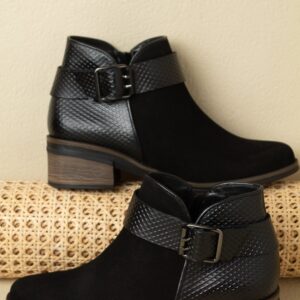 BOTAS DE CUERO PARA DAMA