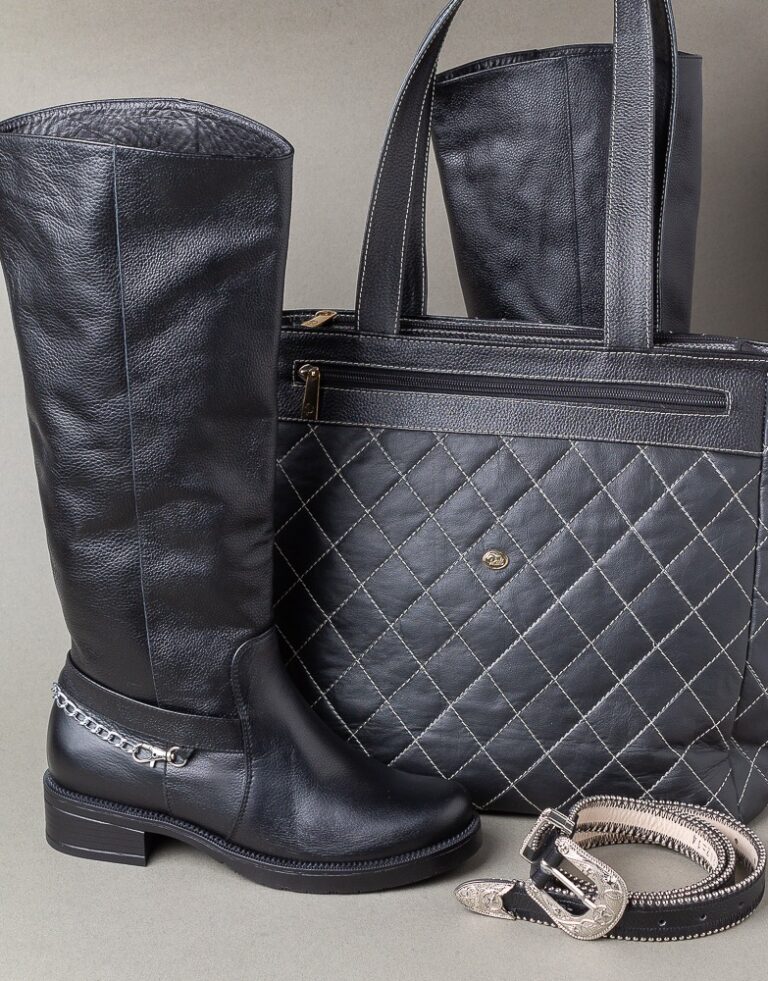 BOTAS DE CUERO PARA DAMA CAÑA LARGA - Puli Cuero