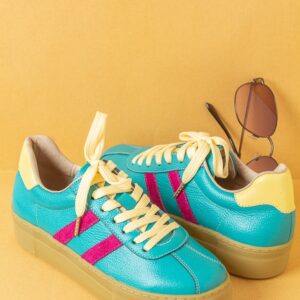 SNEAKER DE CUERO PARA DAMA