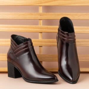 BOTAS DE CUERO PARA DAMA