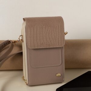 MINI BOLSO EN CUERO PARA DAMA