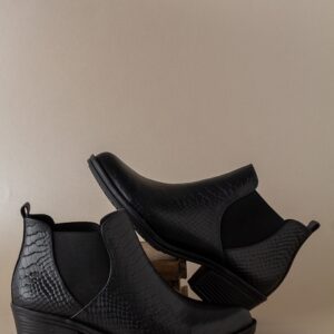 BOTINES DE CUERO PARA DAMA