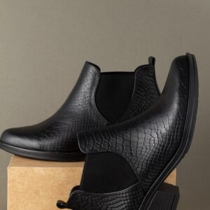 BOTIN DE CUERO PARA DAMA